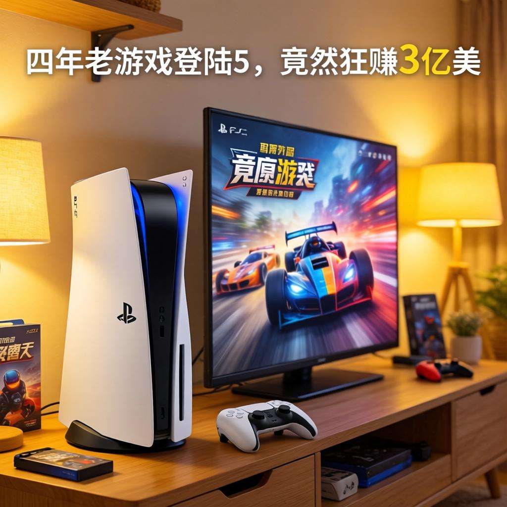 四年老游戏登陆PS5，竟然狂赚3亿美元
