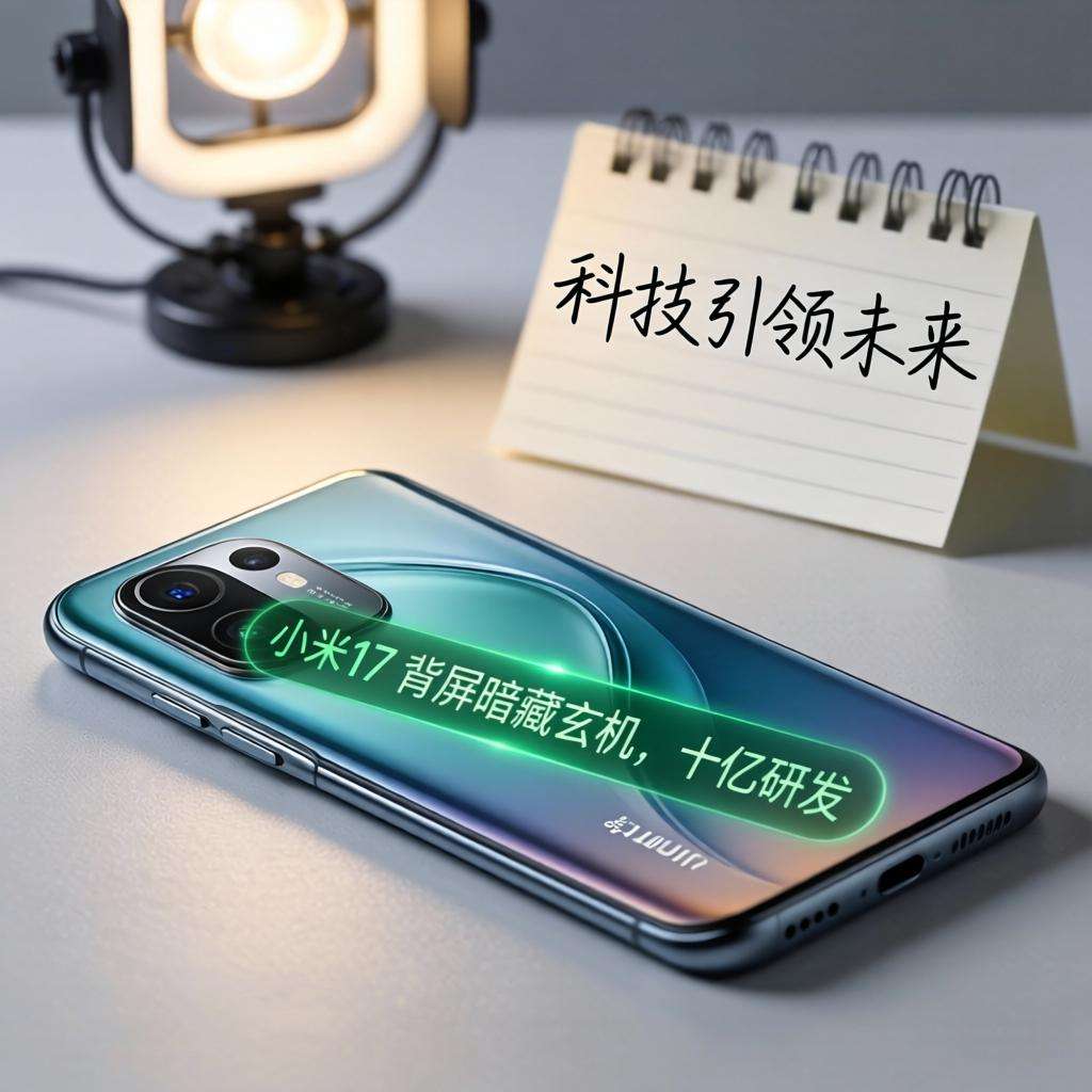 小米17 Pro背屏暗藏玄机，十亿研发竟只为这个功能
