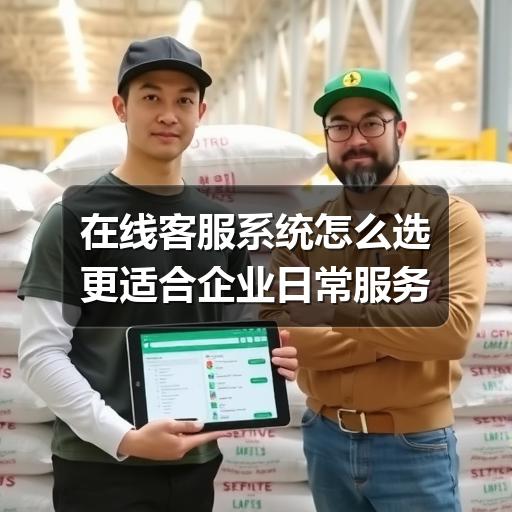 在线客服系统怎么选更适合企业日常服务