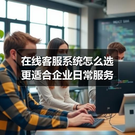 在线客服系统怎么选更适合企业日常服务