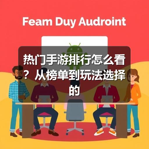 热门手游排行怎么看？从榜单到玩法选择的实用参考