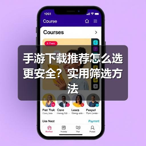 手游下载推荐怎么选更安全?实用筛选方法与避坑指南