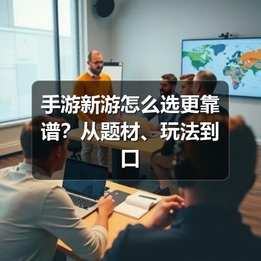手游新游怎么选更靠谱?从题材、玩法到口碑的实用推荐思路