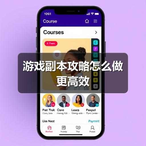 游戏副本攻略怎么做更高效