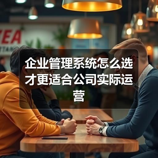 企业管理系统怎么选才更适合公司实际运营