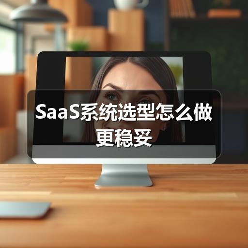 SaaS系统选型怎么做更稳妥