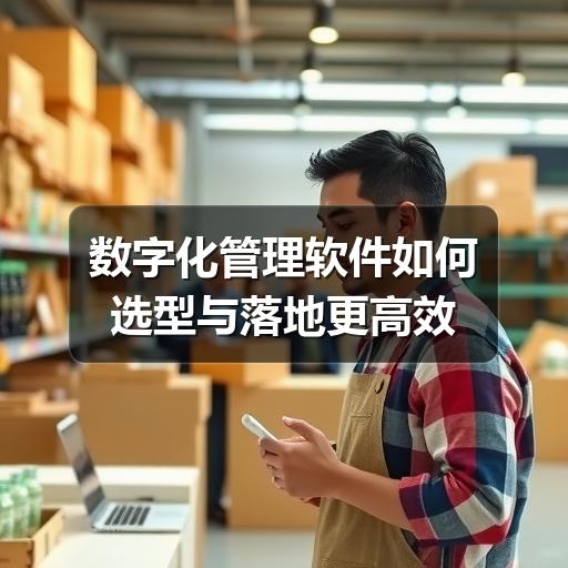 数字化管理软件如何选型与落地更高效