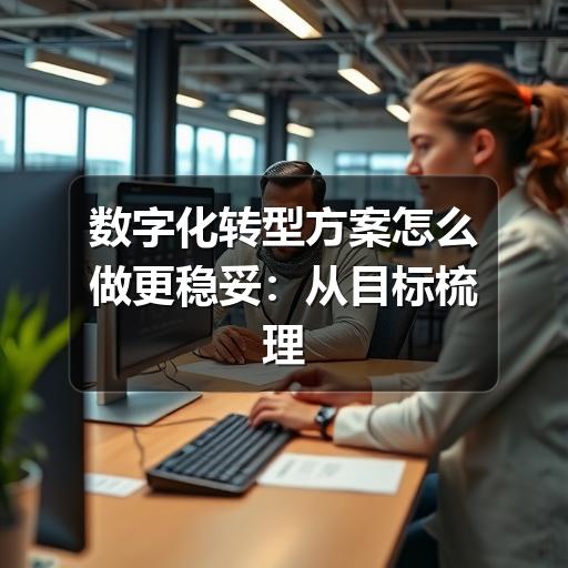 数字化转型方案怎么做更稳妥:从目标梳理到落地评估