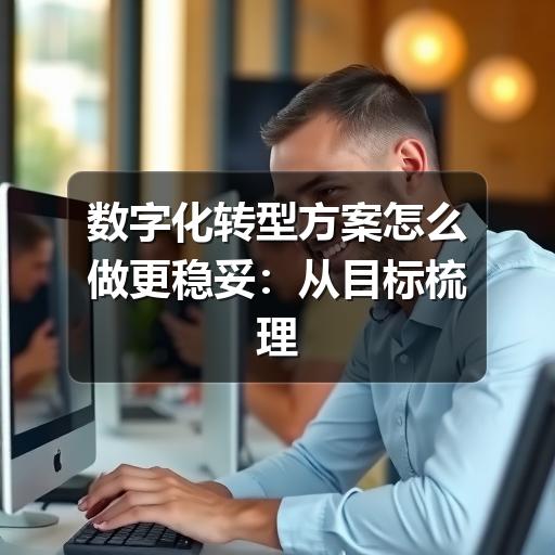 数字化转型方案怎么做更稳妥:从目标梳理到落地评估