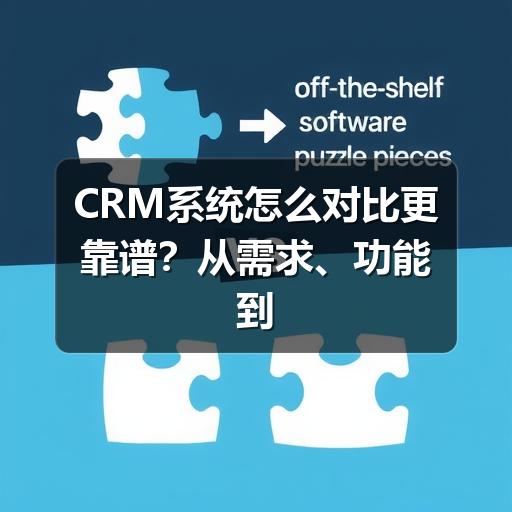 CRM系统怎么对比更靠谱？从需求、功能到落地成本看清差异