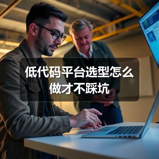 低代码平台选型怎么做才不踩坑