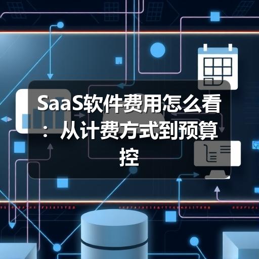 SaaS软件费用怎么看:从计费方式到预算控制