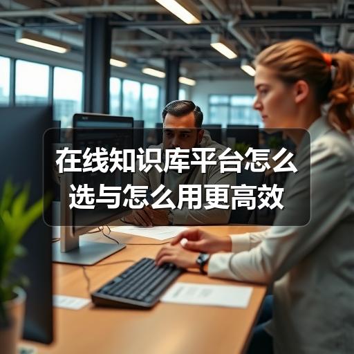 在线知识库平台怎么选与怎么用更高效