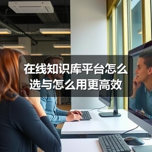 在线知识库平台怎么选与怎么用更高效