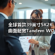 全球首款39英寸5K2K曲面超宽Tandem WOLED叠曜屏新品震撼登场