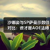 沙娜姿与SP萨曼莎数值对比:谁才是AOE法师真神?(图2) 沙娜姿与SP萨曼莎数值对比:谁才是AOE法师真神?(图2)