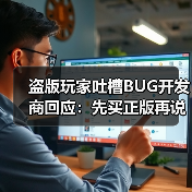 盗版玩家吐槽BUG开发商回应：先买正版再说？（图3）