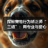 探秘宠物行为矫正师“三姐”:用专业与爱心重塑人宠和谐关系(图1) 探秘宠物行为矫正师“三姐”:用专业与爱心重塑人宠和谐关系(图1)