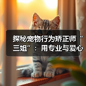 探秘宠物行为矫正师“三姐”:用专业与爱心重塑人宠和谐关系(图4) 探秘宠物行为矫正师“三姐”:用专业与爱心重塑人宠和谐关系(图4)