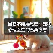 当它不再摇尾巴:宠物心理医生的温柔疗愈(图3) 当它不再摇尾巴:宠物心理医生的温柔疗愈(图3)