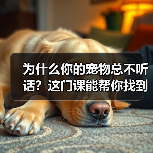 为什么你的宠物总不听话？这门课能帮你找到答案