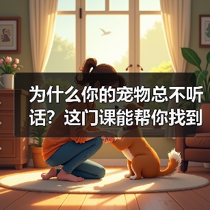 为什么你的宠物总不听话？这门课能帮你找到答案（图2）