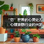 “它”世界的心灵处方：心理宠物行业的兴起与反思