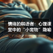 情绪的解语者：心理课堂中的“小宠物”隐喻及其疗愈力量