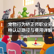 宠物行为矫正师职业资格认证路径与费用详解